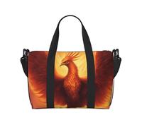 Phayah Beautiful Phoenix Weekender Bags For Women, Travel Duffel Bag Overnight Weekend Bag Sports Gym Tote Bag Crossbody Bag