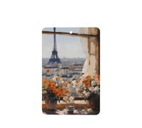 Phayah Beautiful Pylons In The Distance Pattern Lavender Scent Car Aroma Rectangle Hanging Fragrance Tablet Car Interior Fragrance Freshener 6p