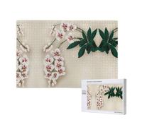 Phayah Bell Orchid Pattern Puzzle Unique Jigsaw Wall Art Picture For Home Decoration 1000 Pcs