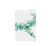 Phayah Berry Leaf Branches Pattern Lavender Scent Car Air Freshener Rectangle Card Hanging Hanging Scented Card 6 Pcs For Cars Closet Drawer Eliminate