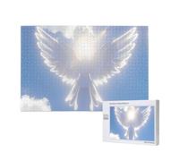 Phayah Bird Facing The Sun Pattern Puzzle Unique Jigsaw Wall Art Picture for Home Decoration 1000 Pcs