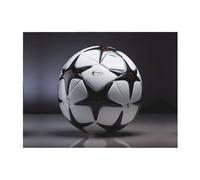 PHAYAH Black and White Football Pattern Ultra-Soft Micro Blanket Flannel Blankets for Couch Sofa Bed Living Room Office Lunch Break 50"X40"