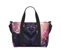 Phayah Black Panther Crossbody Travel Bag Overnighter Duffel Bags Carry On Size Ideal For School Or Overnight Travel Bag