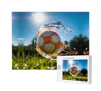 Phayah Blitzkrieg Football Jigsaw Puzzles for Adults 500 Pieces.Home Decor Birthday Party for Men Women 20.4 X 15