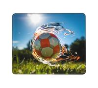 PHAYAH Blitzkrieg Football Pattern Mouse Pads, Portable Wireless Mouse Pad, Non-Slip Rubber Base Laptop Mousepad Smooth Surface for Office & Travel 10 X 12 Inch