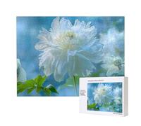 Phayah Blooming Hundred Peonies Jigsaw Puzzles For Adults 500 Pieces.Home Decor Birthday Party For Men Women 20.4 X 15"