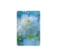 Phayah Blooming Hundred Peonies Pattern Lavender Scent Car Air Freshener Rectangle Card Hanging Hanging Scented Card 6 Pcs For Cars Closet Drawer Eliminate