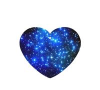 Phayah Blue Shining Stars Pattern Lavender Scent Car Air Freshener Heart Shape Card Hanging Hanging Scented Card 6 Pcs For Cars Closet Shoe