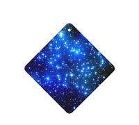 Phayah Blue Shining Stars Pattern Lavender Scent Car Air Freshener Square Card Hanging Hanging Scented Card 4 Pcs For Cars Closet Shoe