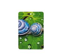 Phayah Blue Snail Pattern Lavender Scent Car Air Freshener Rectangle Card Hanging Hanging Scented Card 6 Pcs For Cars Closet Drawer