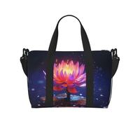 Phayah Bodhi Blossom Crossbody Travel Bag Overnighter Duffel Bags Carry On Size Ideal For School Or Overnight Travel Bag
