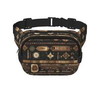 Phayah Bohemian Style Men Women Hip Bum Bag With Adjustable Strap For Outdoors Workout Traveling Casual Running Hiking Cycling