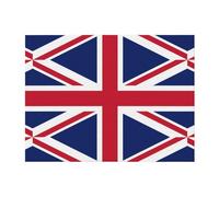 PHAYAH British Flag Pattern Ultra-Soft Micro Blanket Flannel Blankets For Couch Sofa Bed Living Room Office Lunch Break 40"X30"