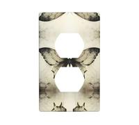 Phayah Butterfly On The Wing Pattern Decorative Outlet Covers Receptacle Duplex Light Switch Plate Single Dual Plug Covers