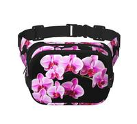 Phayah Butterfly Orchid Blossom Waist Pack Bag,Fanny Pack For Men,Women, Workout Traveling Casual Running Hiking Cycling, Bum Bag