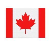 PHAYAH Canadian Flag Pattern Flannel Blanket 40"X30" For Bed, Sofa, Couch, Movie Night, Camping, And Travel Ultra Soft Warm Blanket