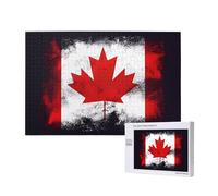 Phayah Canadian Flag Puzzles for Adults 1000 Pieces Children's Intelligence Development Toys 29.5 X 19.7