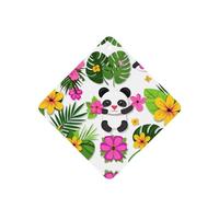 Phayah Cartoon Panda Cub Pattern Lavender Scent Car Air Freshener Square Card Hanging Hanging Scented Card 4 Pcs For Cars Closet Drawer