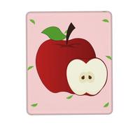 PHAYAH Cartoon Red Pattern Mouse Pad Designs,Portable Office Non-Slip Rubber Base Wireless Mouse Pad For Gaming Mat For Laptop, Office Home 8.3 X 10.3 In