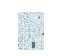 Phayah Chemistry Print Pattern Lavender Scent Car Air Freshener Rectangle Card Hanging Hanging Scented Card 6 Pcs For Cars Closet Shoe