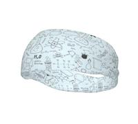 PHAYAH Chemistry Print pattern Sports headband suitable for running yoga basketball elastic moisture band