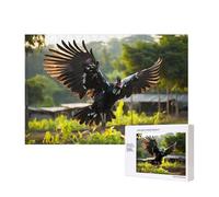 Phayah Chicken With Spread Wings Puzzles For Adults 300 Pieces For Home Decor Children'S Intelligence Development Toys 15.7 X 11"