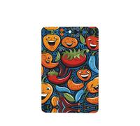 Phayah Chili Pepper Funny Pack Pattern Lavender Scent Car Air Freshener Rectangle Card Hanging Hanging Scented Card 4 Pcs For Cars Closet Shoe