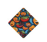 Phayah Chili Pepper Funny Pack Pattern Lavender Scent Car Air Freshener Square Card Hanging Hanging Scented Card 6 Pcs For Cars Closet Shoe