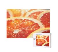 Phayah Chilled Orange Puzzles For Adults 300 Pieces For Home Decor Intelligence Development Toys 15.7 X 11"