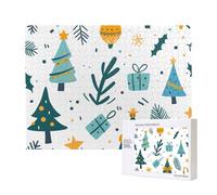 Phayah Christmas Tree Puzzles for Adults 500 Pieces Children's Intelligence Development Toys 20.4 X 15in