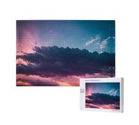 Phayah Clouds In The Sky Puzzles 1000 Piece For Jigsaw Puzzle Wooden Puzzle Forfamily Friend Home Decor Wall Art 29.5 X 19.7 In