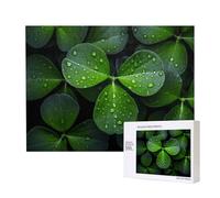 Phayah Clover Puzzles For Adults 500 Pieces For Home Decor Intelligence Development Toys 20.4 X 15"