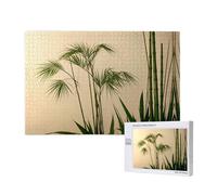 Phayah Clump Of Bamboo Puzzles 1000 Piece For Jigsaw Puzzle Wooden Puzzle Forfamily Friend Home Decor Wall Art 29.5 X 19.7 In