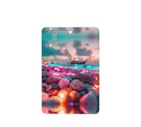 Phayah Colorful Glowing Rocks Pattern Lavender Scent Car Air Freshener Rectangle Card Hanging Hanging Scented Card 6 Pcs For Cars Closet Shoe