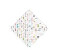 Phayah Colorful Hand Drawn Art With Boho Style Arrows Pattern Lavender Scent Car Air Freshener Square Card Hanging Hanging Scented Card 4 Pcs For Cars Closet Drawer Eliminate