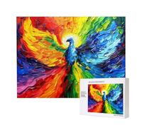 Phayah Colorful Phoenix in The Sky Puzzles for Adults 500 Pieces Children's Intelligence Development Toys 20.4 X 15in