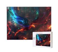 Phayah Colorful Phoenix Puzzles For Adults 500 Pieces For Home Decor Intelligence Development Toys 20.4 X 15"