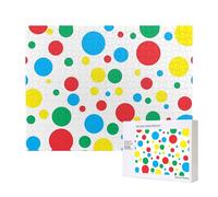 Phayah Colorful Polka Dots Puzzles For Adults 500 Pieces For Home Decor Intelligence Development Toys 20.4 X 15"