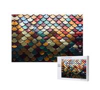 Phayah Colorful Scales Puzzles For Adults 1000 Pieces For Home Decor Children'S Intelligence Development Toys 29.5 X 19.7"
