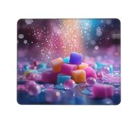 Phayah Confectionary Pattern Mouse Pad Designs,Portable Office Non-Slip Rubber Base Wireless Mouse Pad for Gaming Mat for Laptop, Office Home 7.9 X 9.5 in