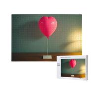 Phayah Confession Balloon Puzzles 1000 Piece For Jigsaw Puzzle Wooden Puzzle Forfamily Friend Home Decor Wall Art 29.5 X 19.7 In