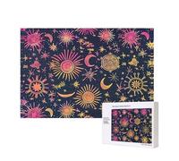 Phayah Constellation Stars Pattern Puzzle Unique Jigsaw Wall Art Picture For Home Decoration 300 Pcs