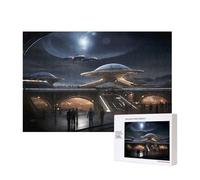 Phayah Cool Future City Puzzles For Adults 300 Pieces For Home Decor Intelligence Development Toys 15.7 X 11"