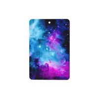 Phayah Cool Star River Pattern Lavender Scent Car Air Freshener Rectangle Card Hanging Hanging Scented Card 6 Pcs For Cars Closet Drawer Eliminate