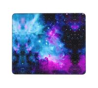 Phayah Cool Star River Pattern Mouse Pads, Portable Wireless Mouse Pad, Non-Slip Rubber Base Laptop Mousepad Smooth Surface for Office & Travel 7 X 8.6 in