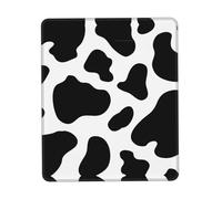 Phayah Cow Spot Pattern Mouse Pad Waterproof Surface & Non-Slip Rubber Base with Stitched Edges Gaming Mouse Mat for Laptop 7 X 8.6 in