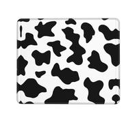 Phayah Cow Spot Pattern Mouse Pad with Anti-Fray Stitching with Non-Slip Rubber Base, Gaming Mouse Mat for Laptop, Office & Home 10 X 12 Inch