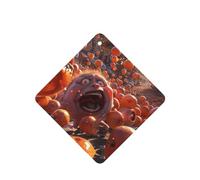 Phayah Crazy Fruit Pattern Lavender Scent Car Air Freshener Square Card Hanging Hanging Scented Card 6 Pcs For Cars Closet Drawer