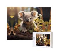 Phayah Cute Koala Plant Puzzles for Adults 500 Pieces Children's Intelligence Development Toys 20.4 X 15in