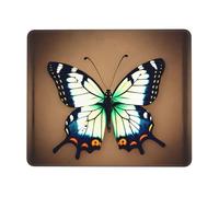 PHAYAH Cute Little Butterfly Pattern Mouse Pads, Portable Wireless Mouse Pad, Non-Slip Rubber Base Laptop Mousepad Smooth Surface for Office & Travel 7.9 X 9.5 in